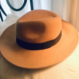 Wide Brim Wool Hat